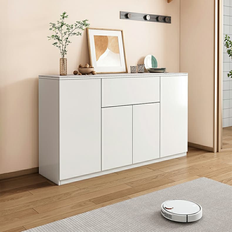 50'' Modern Wood Sideboard/Credenza with Drawers, Cabinets, and Non-adjustable Shelves thumbnail 12