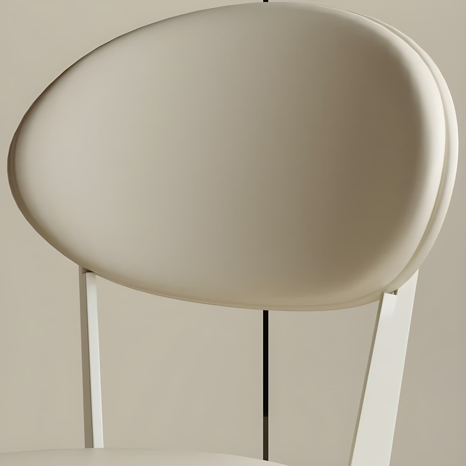 Dining Room Open Back Upholstered Dining Side Chair with Metal Frame thumbnail 12