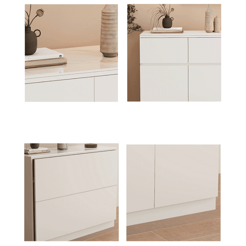 Sideboard with 4 Drawers/3 Drawers/2 Drawers, Narrow/Standard Size, Drawers Storage, Sintered Stone Countertop, Alterable Shelf, 4 Doors/3 Doors/2 Doors, and Tabletop thumbnail 8