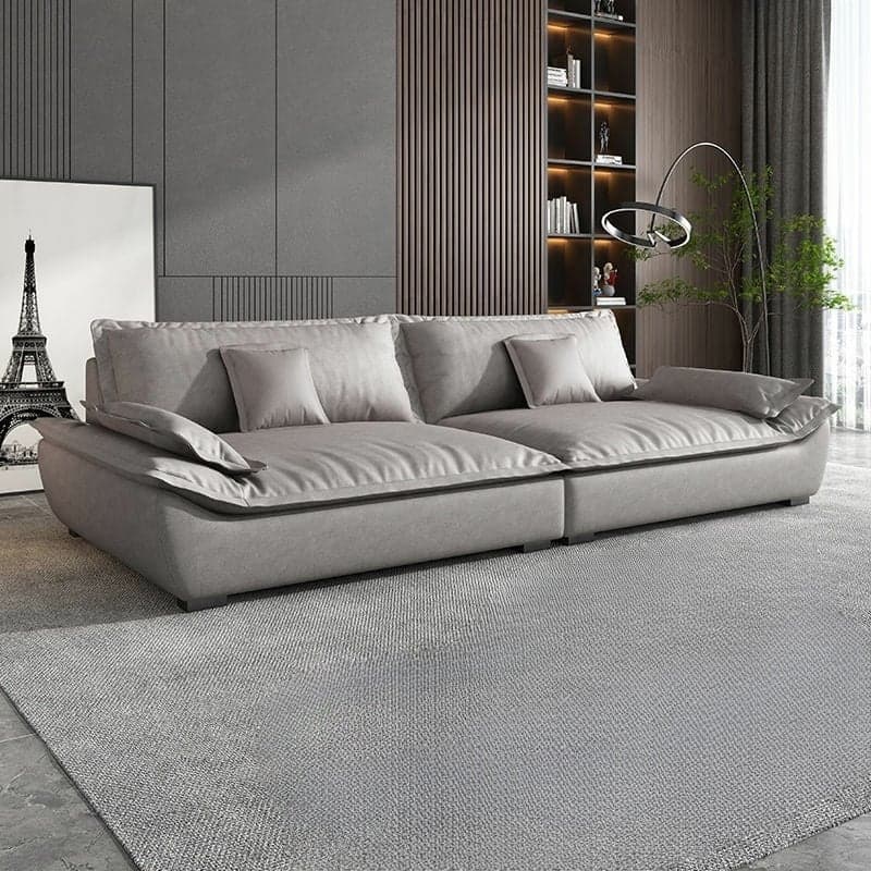 Blue/Off-White/Black Sofa with Concealed Support Living Spaces, 31.5"W x 32.7"H thumbnail 2