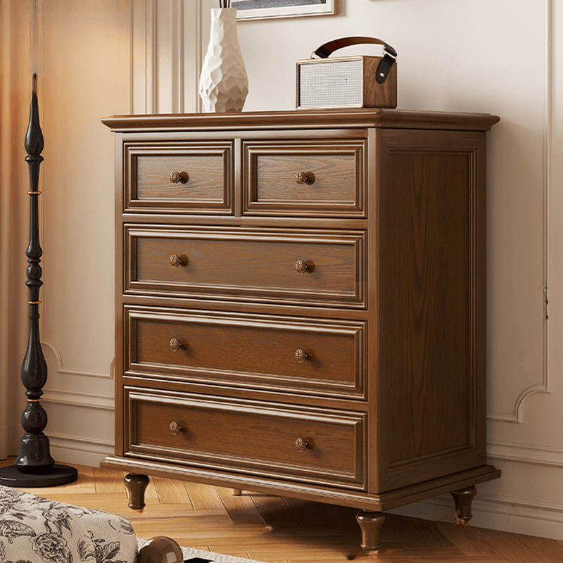 Trendy Composite Wood Double Dresser with 8/10/5 Drawers in Horizontal/Vertical Orientation thumbnail 3