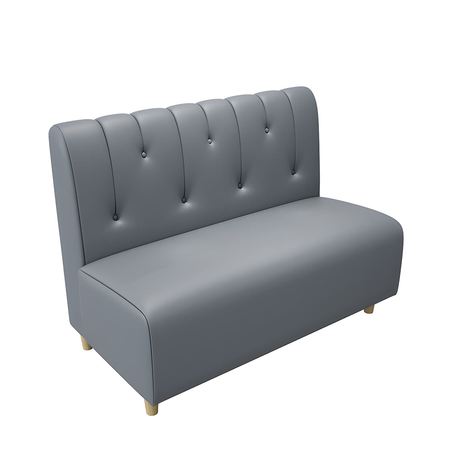 47.27"D x 25.59"W x 33.46"H Contemporary Glam 2-seat Sofa for Restaurant thumbnail 6