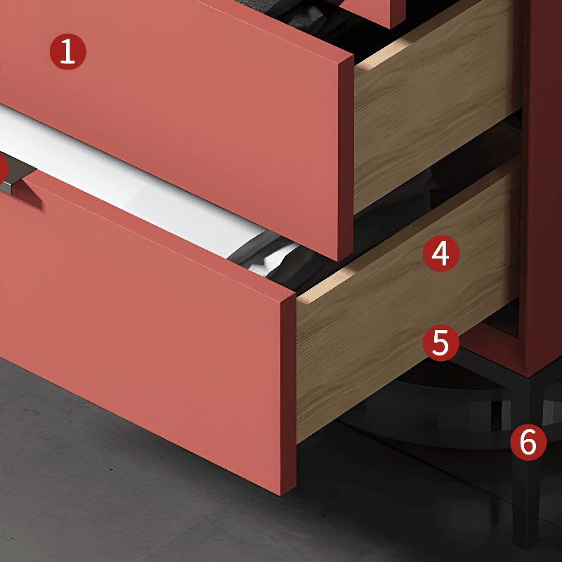 Modern Solid+Engineered Wood 5 Tiers/3 Tiers/4 Tiers Double Dresser/Semainier/Bachelor Chest thumbnail 28