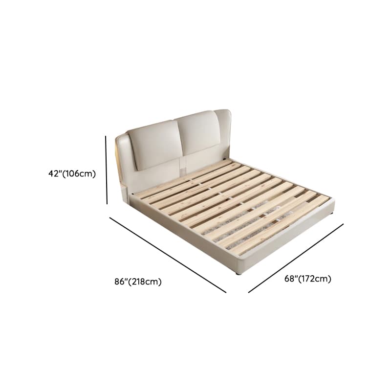 Solid Color Storage Bed/Platform Bed with Pine Wood Frame for Living Room thumbnail 7