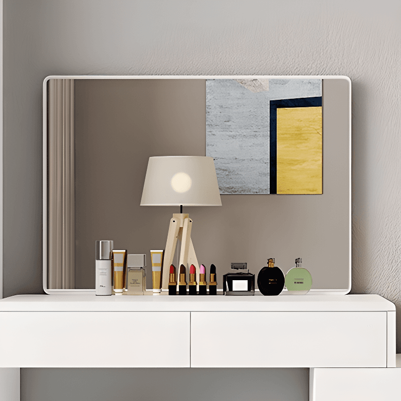 Scalable Manufactured Wood Push-Pull Bedroom Floor Vanity, No Suspended thumbnail 6