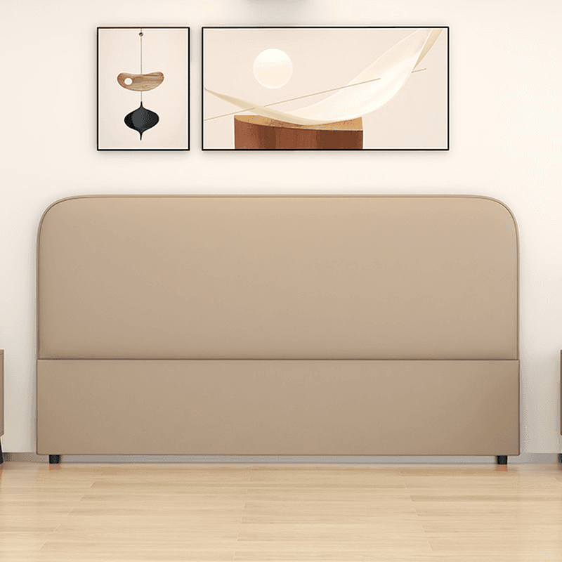Simplistic Style Panel Headboard in Natural Wood with No Distressing, Rectangular Shape for Queen/Full/Twin XL Bed, Featuring Sponge Upholstery Fill and Standard Height thumbnail 7