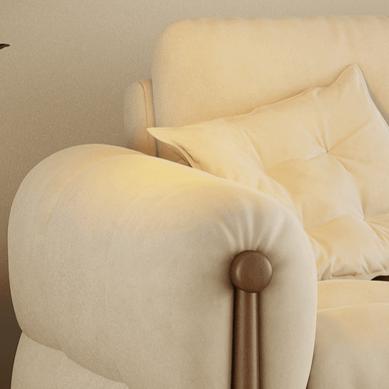 L-Shape/Straight Sofa/Sofa Chaise with Under-seat-storage, Left Hand Facing Orientation, Round Arm, and Button-tufted Details thumbnail 5