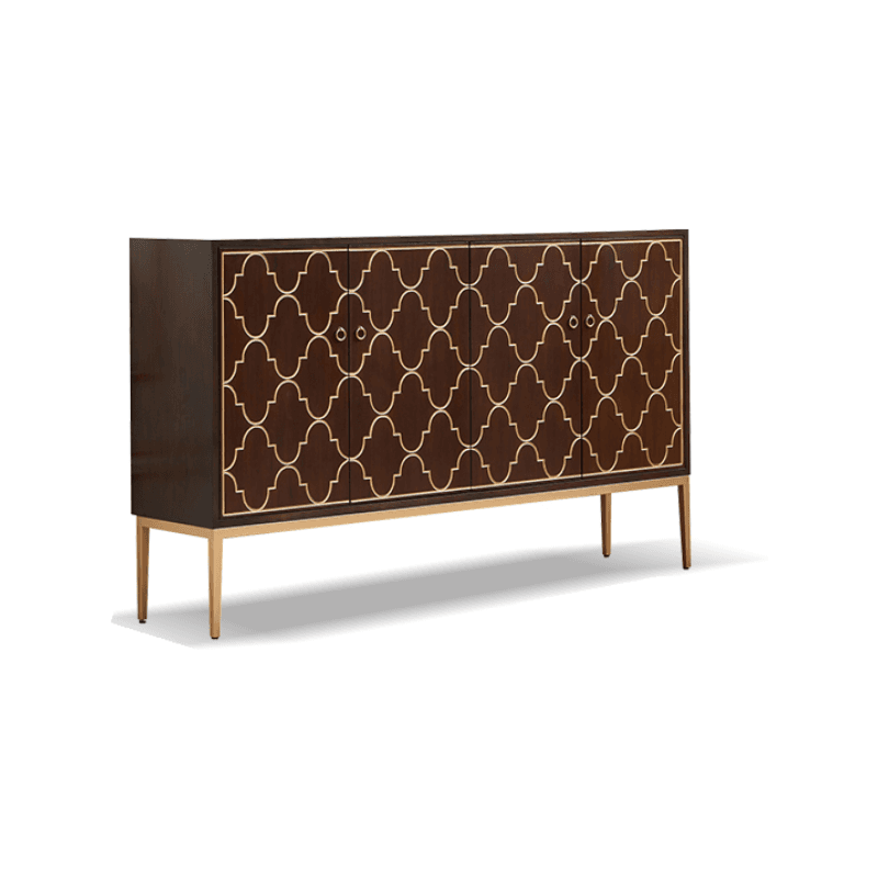 Art Deco Style Unattached Utility Cabinet with Cabinet Rings for Sitting Room thumbnail 7