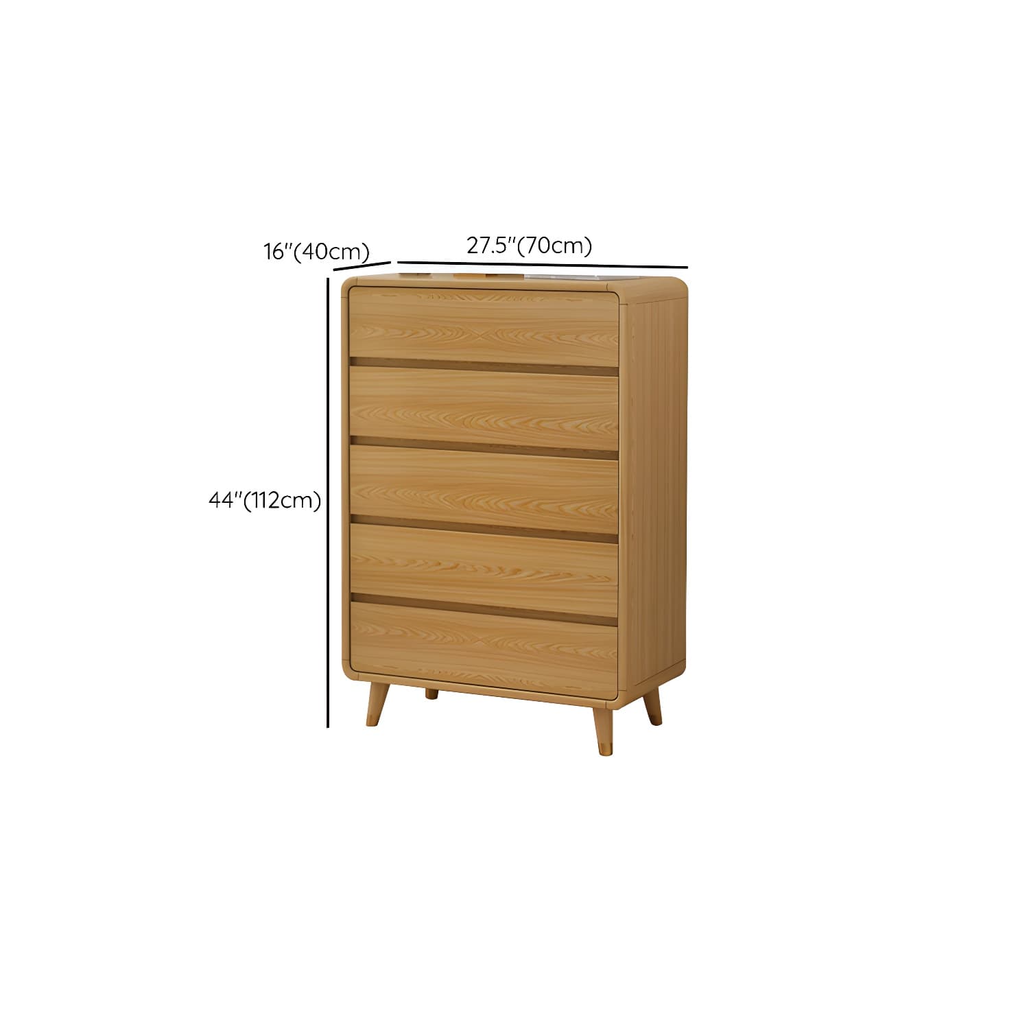 Traditional Wood Dressers with Drawers and Soft Close Glides thumbnail 21