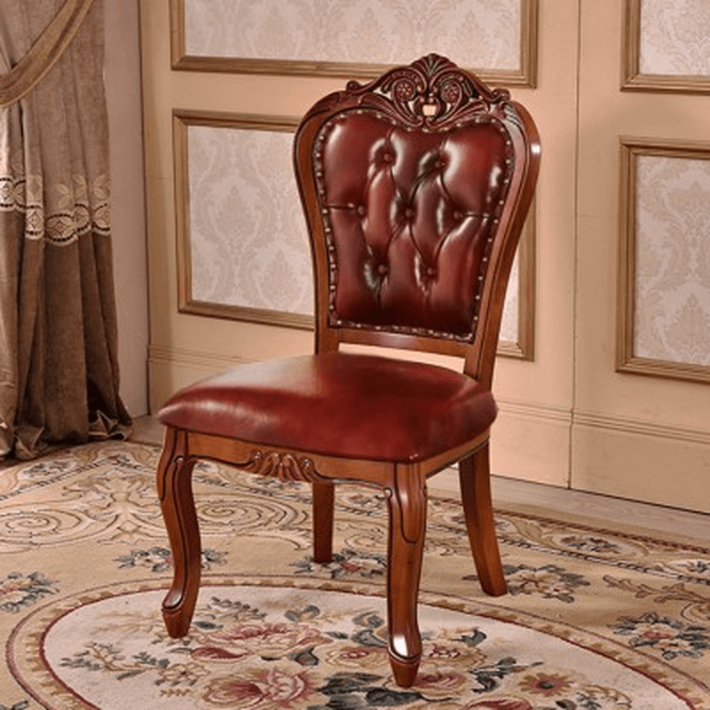 Modern Simple Style Queen Anne Upholstered Arm Chair with Arms, Walnut Timber Legs thumbnail 11