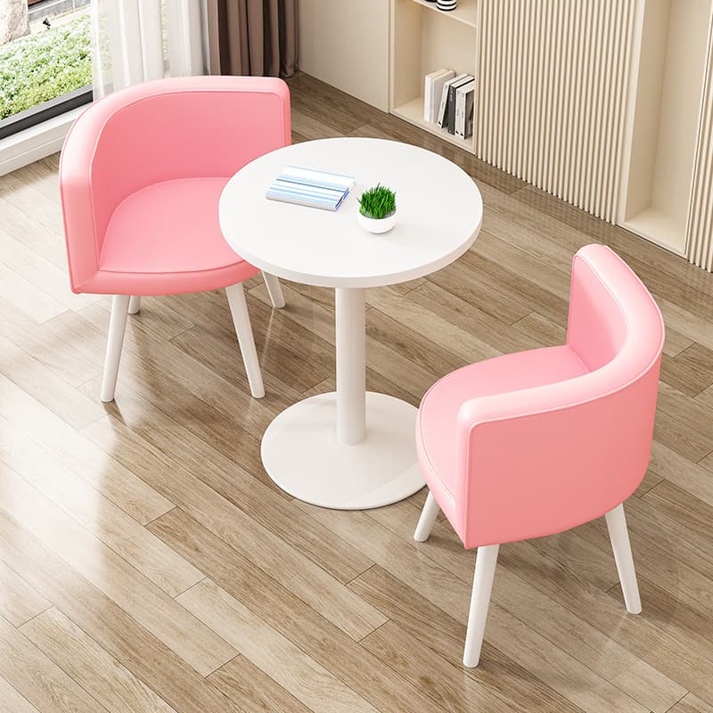 Modern Simple Style Recycled Wood Dining Table Set for 2 thumbnail 12