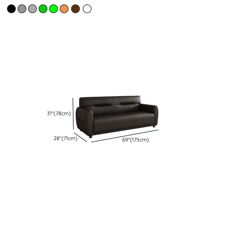 Dark Gray/Sage/Off-White Standard Sofa with Armrest for Drawing Room thumbnail 15