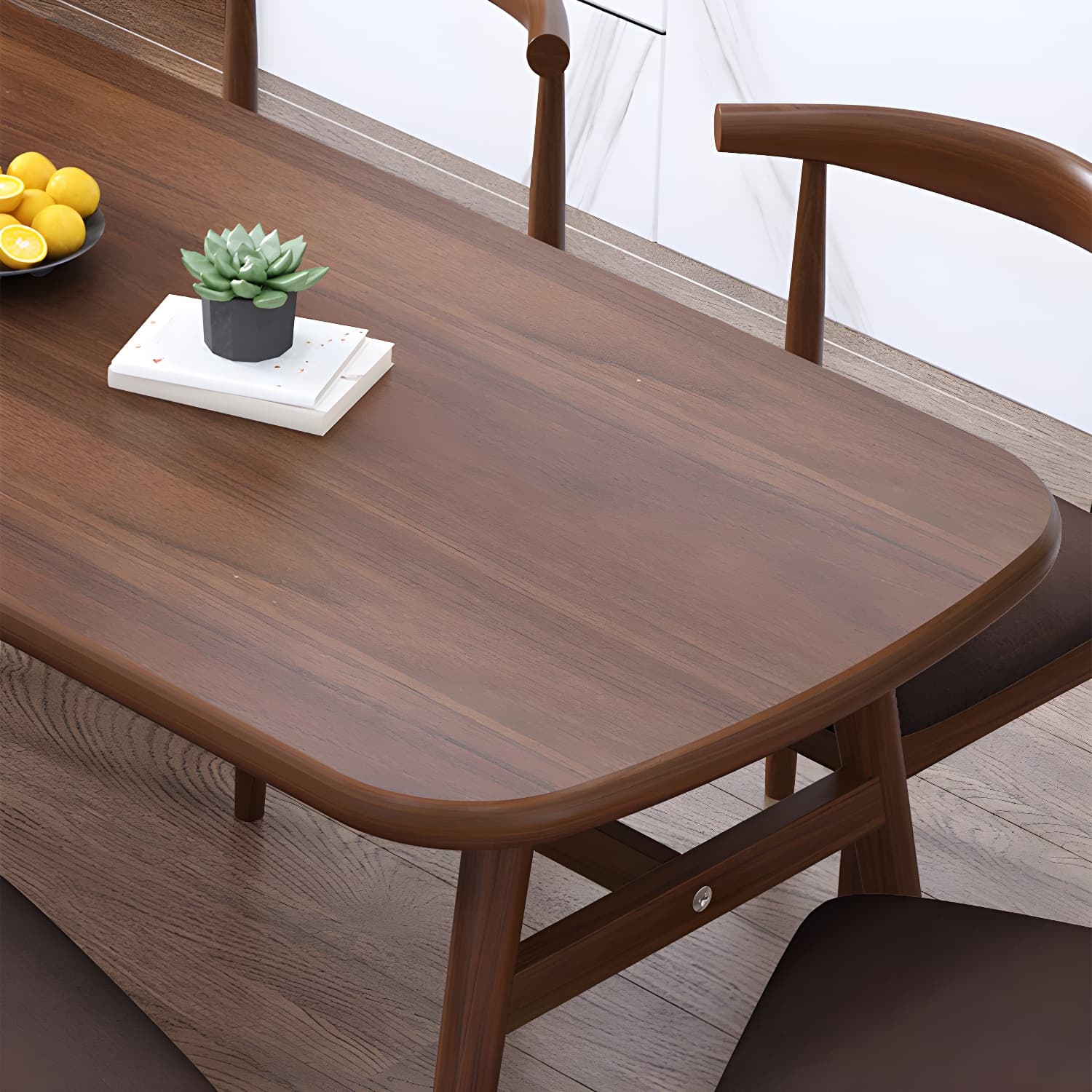 Modern Kitchen Wood Furniture of Standard Height Formal Dining Room Table Set thumbnail 11
