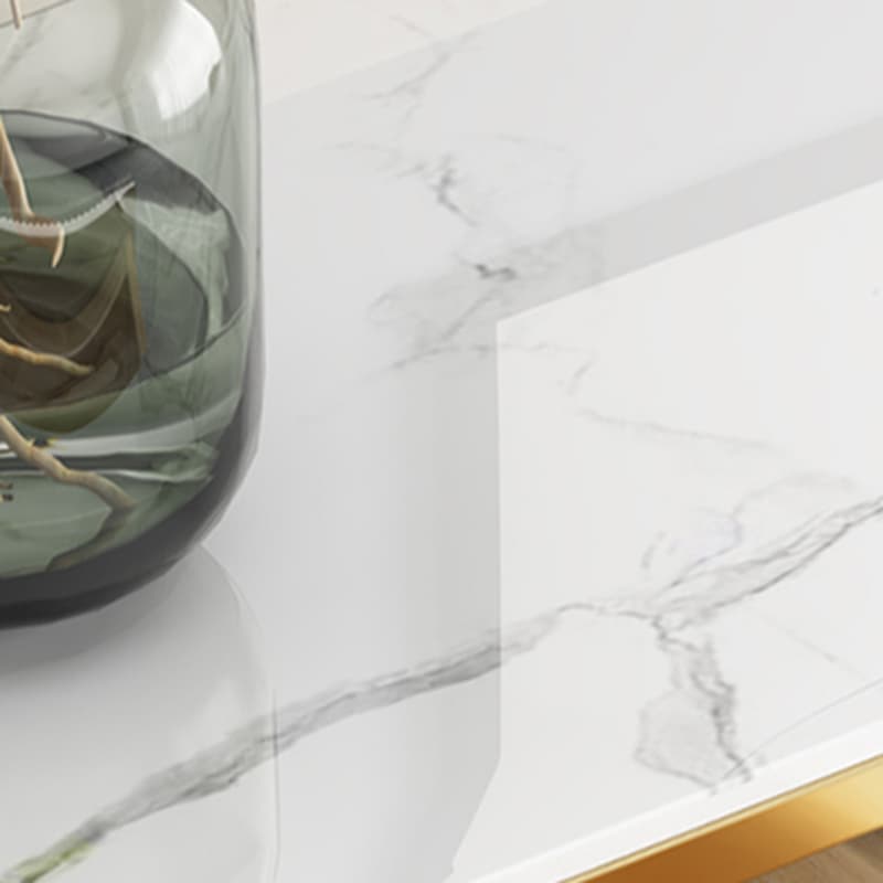 Glam Free Standing Utility Storage Cabinet for Parlor with Sintered Stone Countertop thumbnail 11