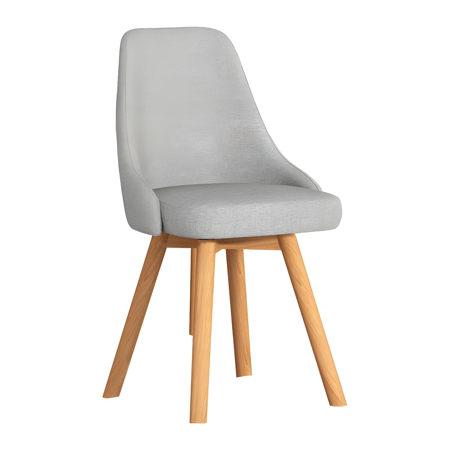 Solid Wood Dining Chair Modern Style Swivel Side Chair for Dining Room thumbnail 3