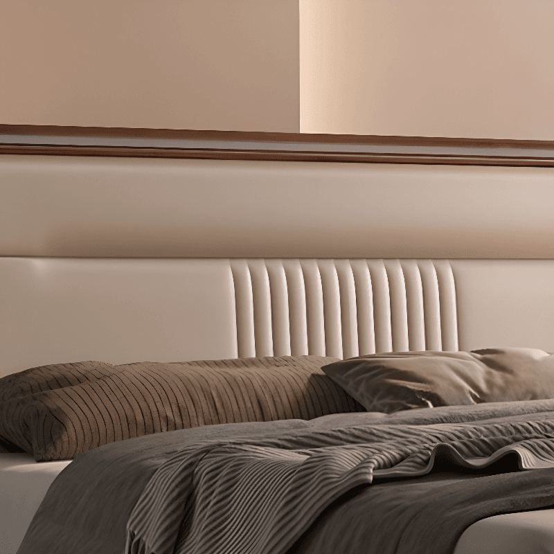 Standard（36-55“） Free-standing Standard Rectangle Wood Panel with Sponge Cushion for Full(54"W x 75"L) Bed, No Distressing thumbnail 10