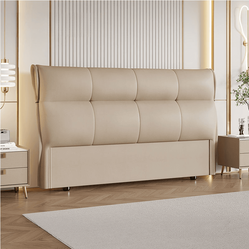 Art Deco Style Panel Headboard with No Distressing, Decorative-stitched Tufting, Rectangle Shape for Queen/Full/Twin XL Bed, Sponge Upholstery Fill, Standard Height thumbnail 4