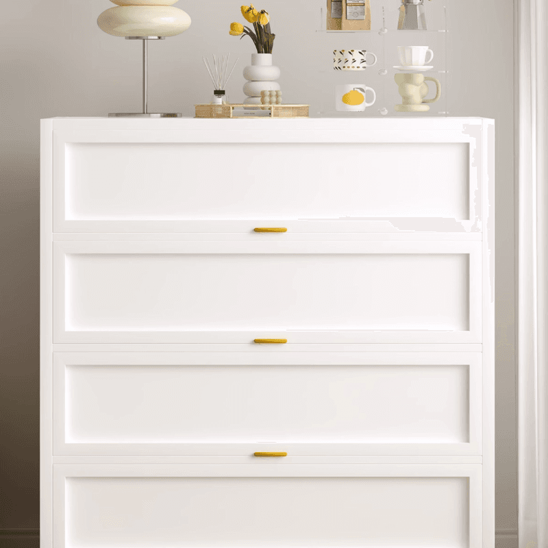Casual Iron Desk Combo Dresser with Multiple Cabinets and Interior Shelves Options thumbnail 9