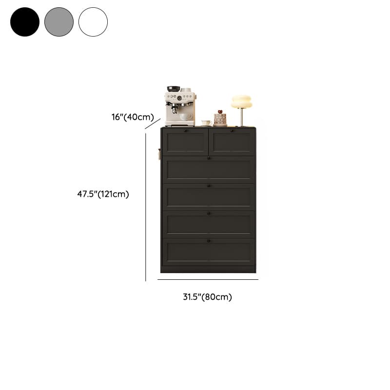 Simplistic Steel Lingerie Chest in Vertical Orientation thumbnail 22