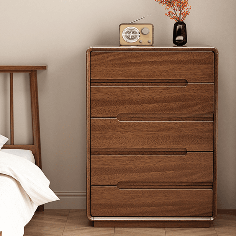 Simplistic Bleached Wood Lingerie Chest/Double Dresser/Bachelor Chest with 5/4/6 Drawers in Vertical/Horizontal Orientation thumbnail 7