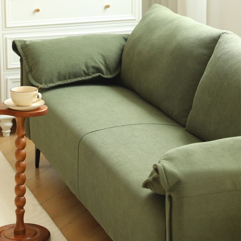 Modish Standard Sofa in Coal/Dove Grey/Off-White with 1 Pillow thumbnail 5
