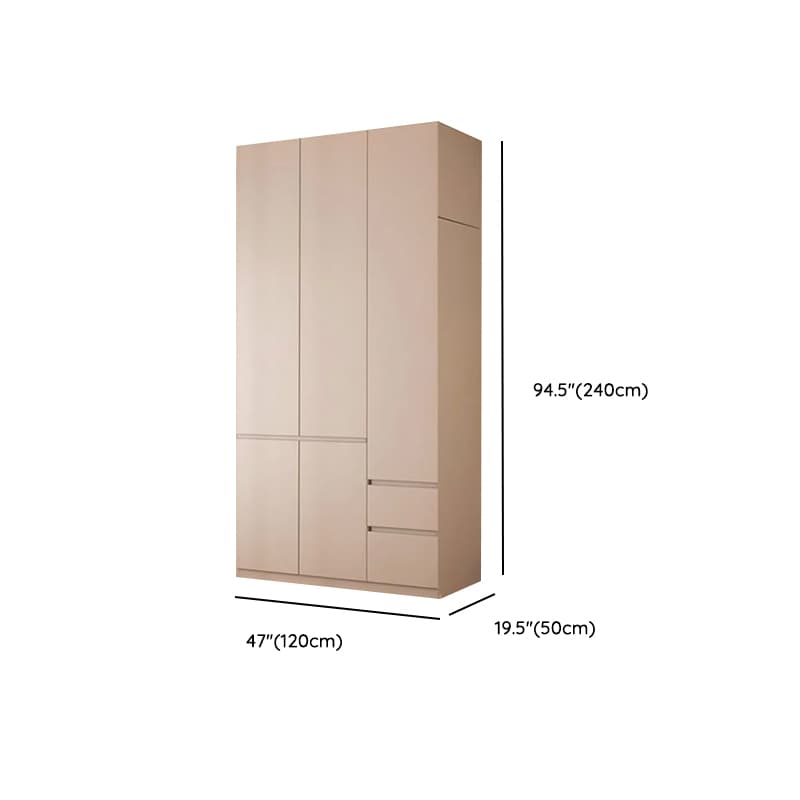 Auburn Self-supporting Cabinet Armoire with 2 Drawers and Gate Doors thumbnail 13