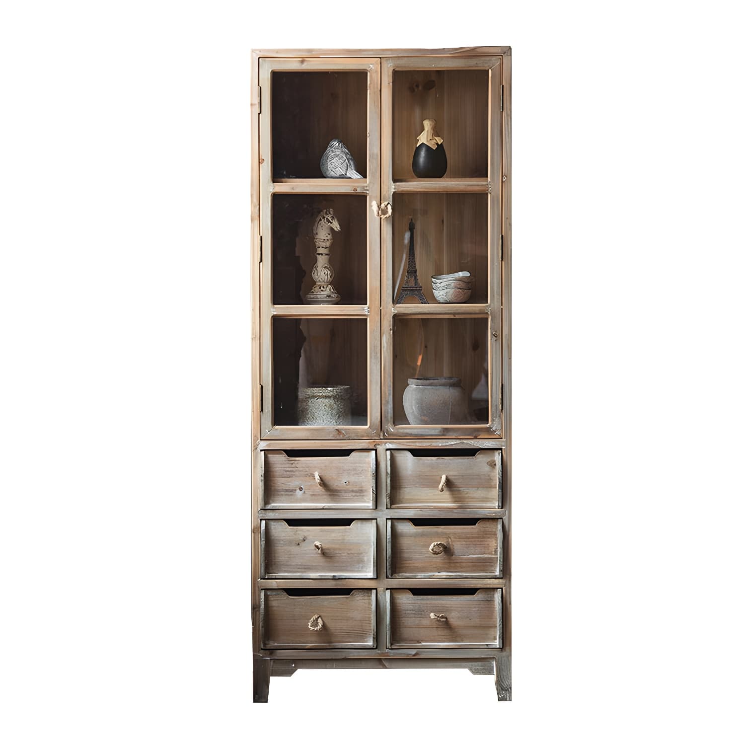 Solid Wood Accent Cabinet Industrial Stain Resistant Cabinet thumbnail 5