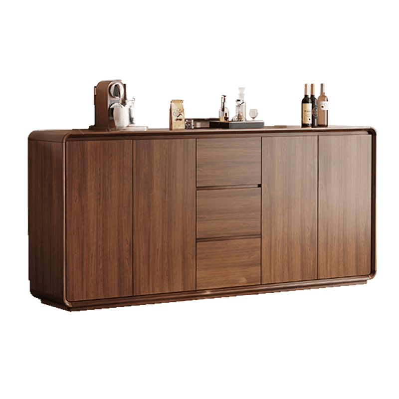 Narrow/Standard/Wide Auburn Sideboard with Lumber Adjustable Shelf, Locker, 3 Drawers and 4 Doors/2 Doors/Single Door thumbnail 7