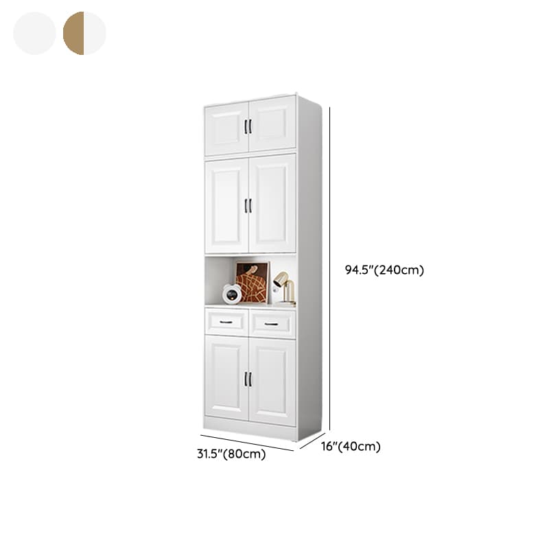 Wood Contemporary Storage Cabinet Buffet Sideboard with Drawers for Home Use thumbnail 15