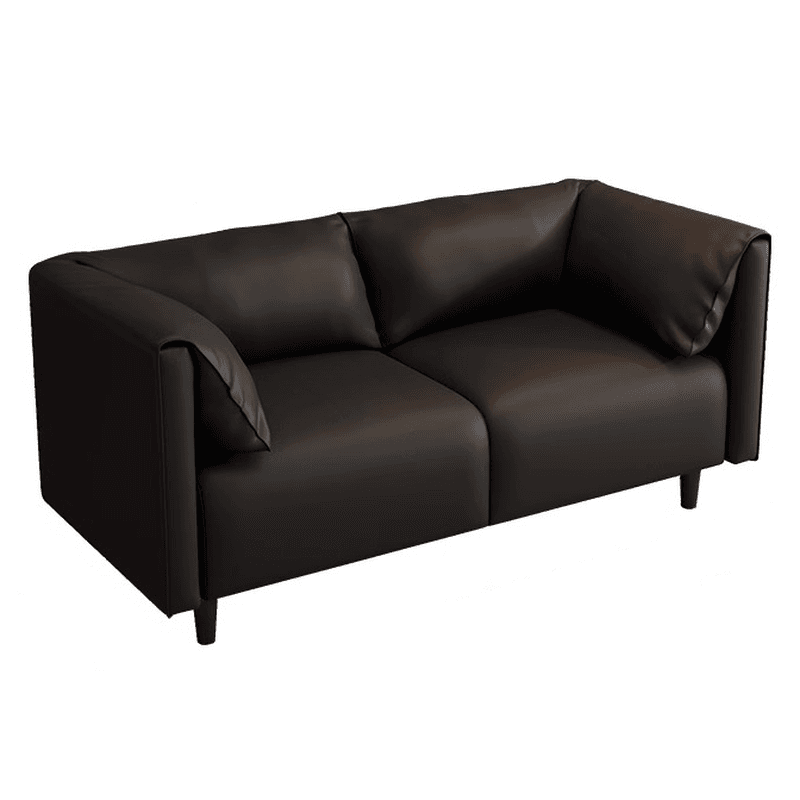 Drawing Room Loveseat with Light Gray/Olive Green/Amber Color Upholstery and Armrest thumbnail 10