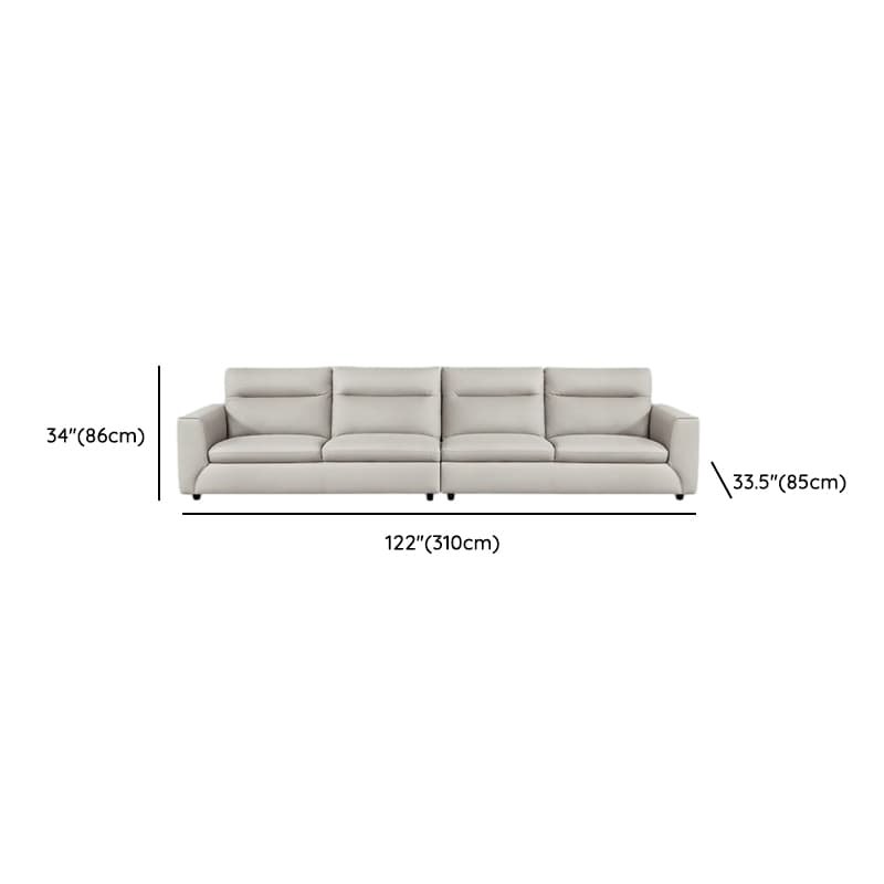 Straight/L-Shape Cotton Upholstered Sofa Couch/Sofa Chaise, Horizontal/Right Hand Facing Orientation thumbnail 13