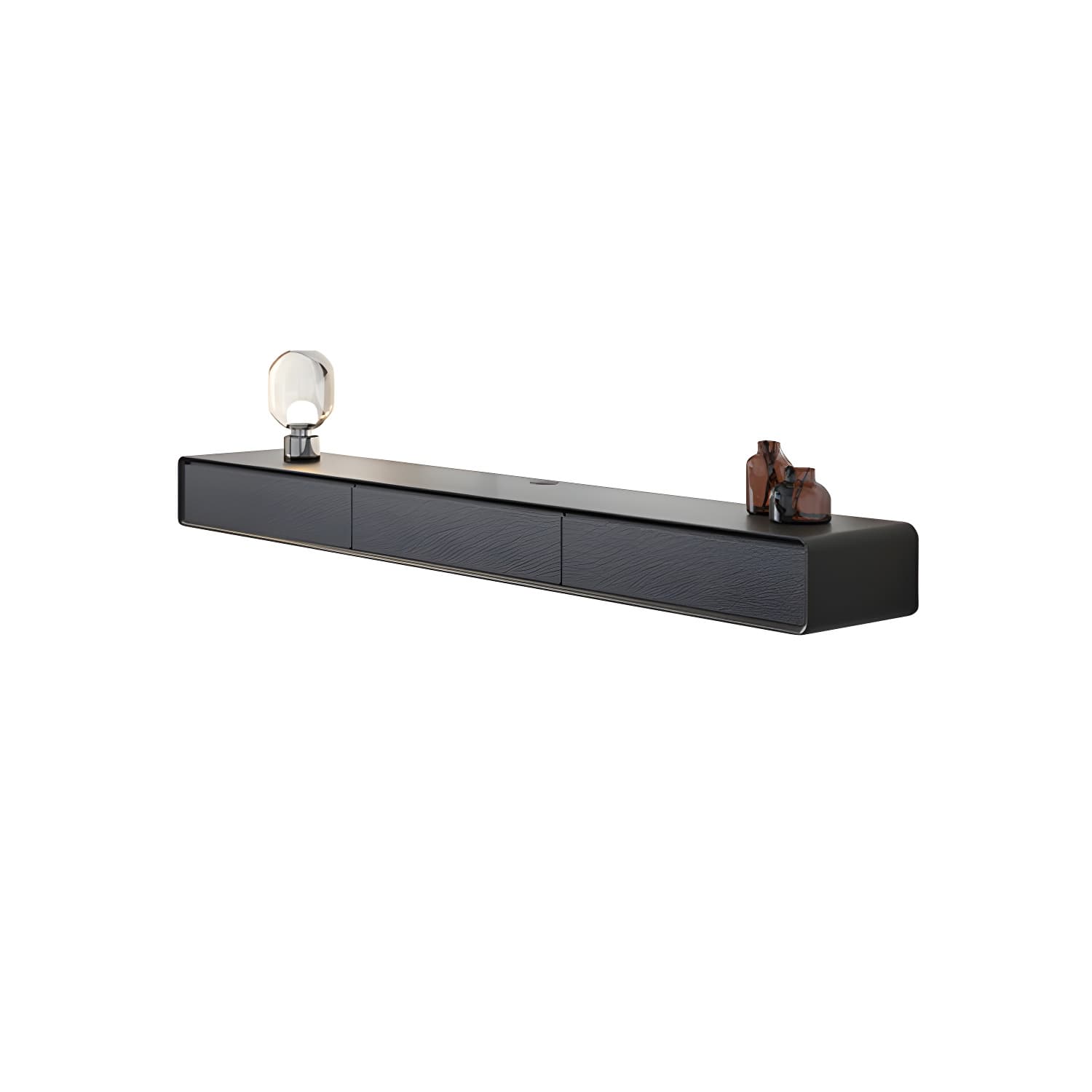 3 Doors Scandinavian TV Media Stand Wall-mounted TV Media Console thumbnail 5
