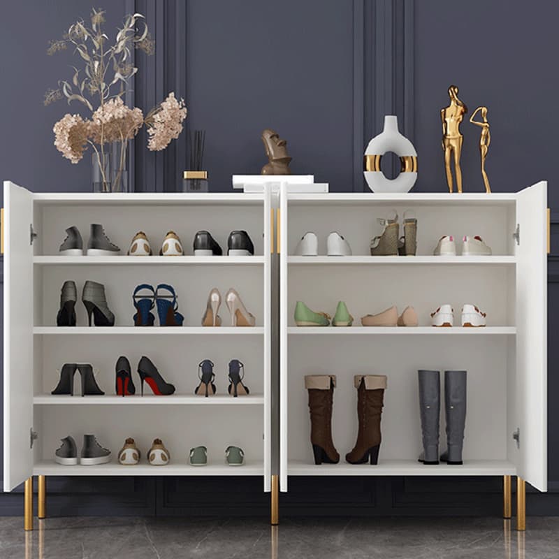 Floor Freestanding Sideboard/Server in Wood with Countertop and Three/Five Internal Shelves in a Luxury Style thumbnail 16