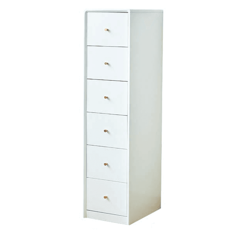 Minimalist Natural Wood Bachelor Chest with 6 Drawers, Vertical Orientation thumbnail 17