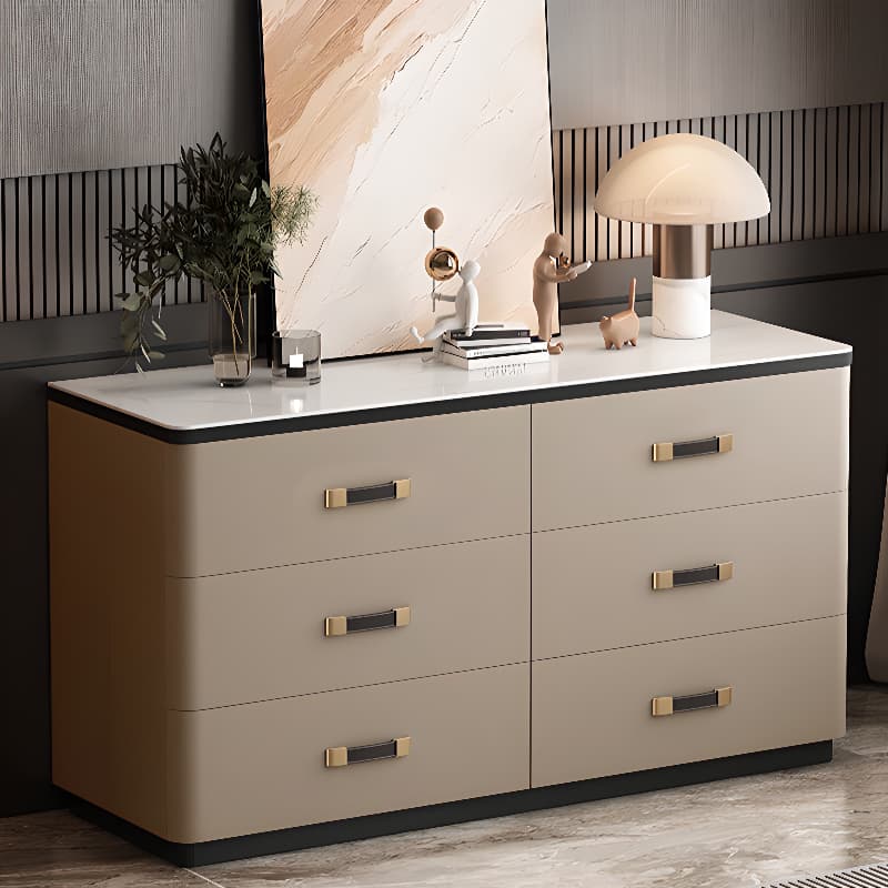 Casual Composite Wood Bachelor Chest/Lingerie Chest with 5/3/4 Drawers, Vertical/Horizontal thumbnail 5