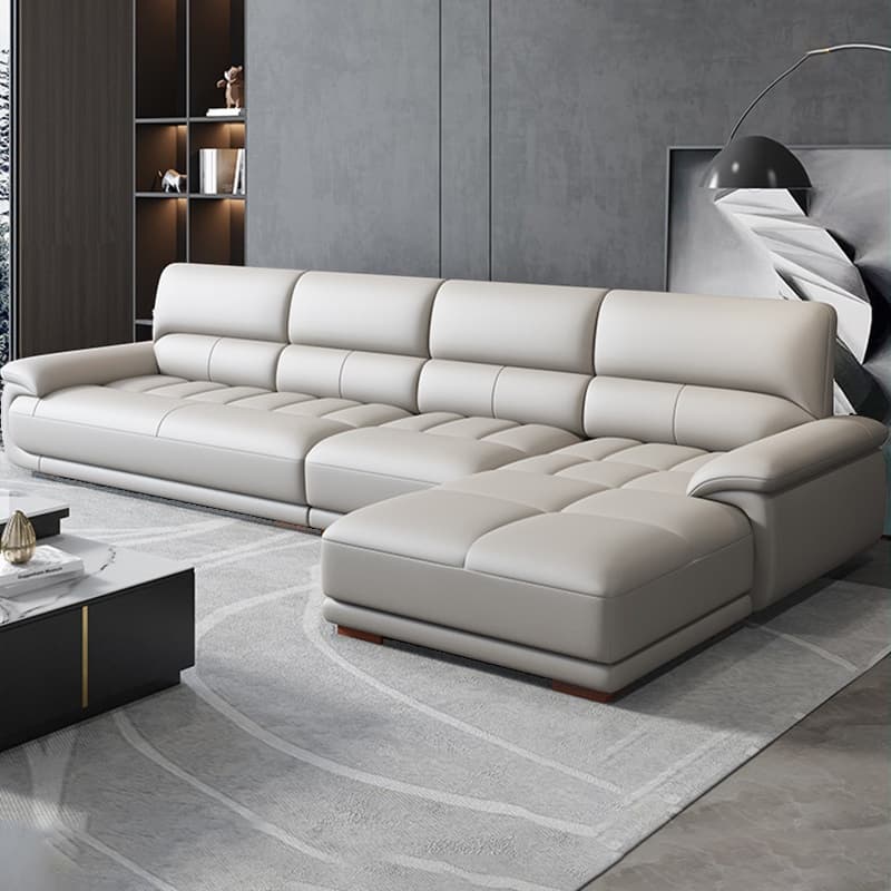 Straight/L-Shape Leather Sofa/Sofa Recliner with Horizontal/Right Hand Facing Orientation thumbnail 2