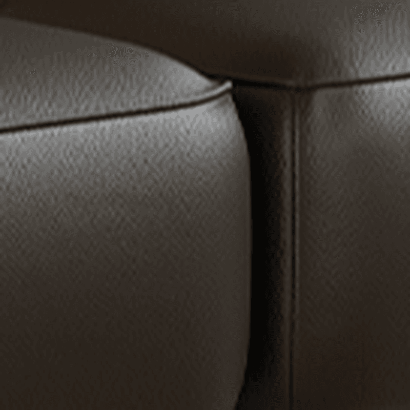 Drawing Room Stain Resistant Loveseat with Tufted Back in Taupe, 2-Person Seating, Receptacle Storage, and Recessed Arm thumbnail 10