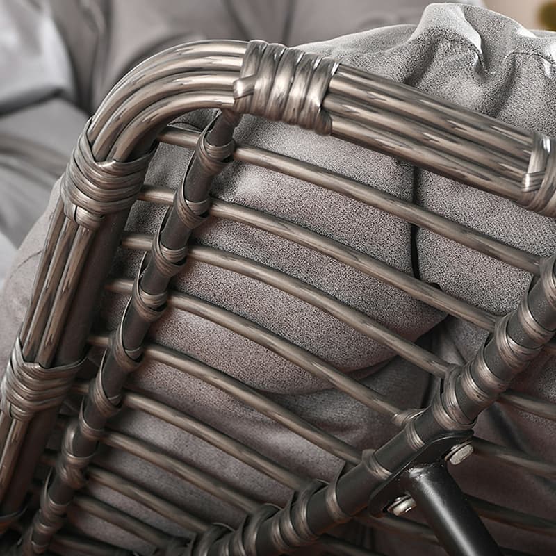 Ergonomic and Stationary Cotton Nursery Recliner with Back thumbnail 15