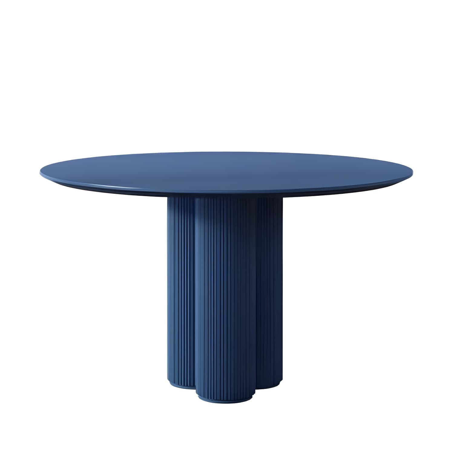 Modern Casual Dining Table Round Top Dinner Table Kitchen Home thumbnail 2