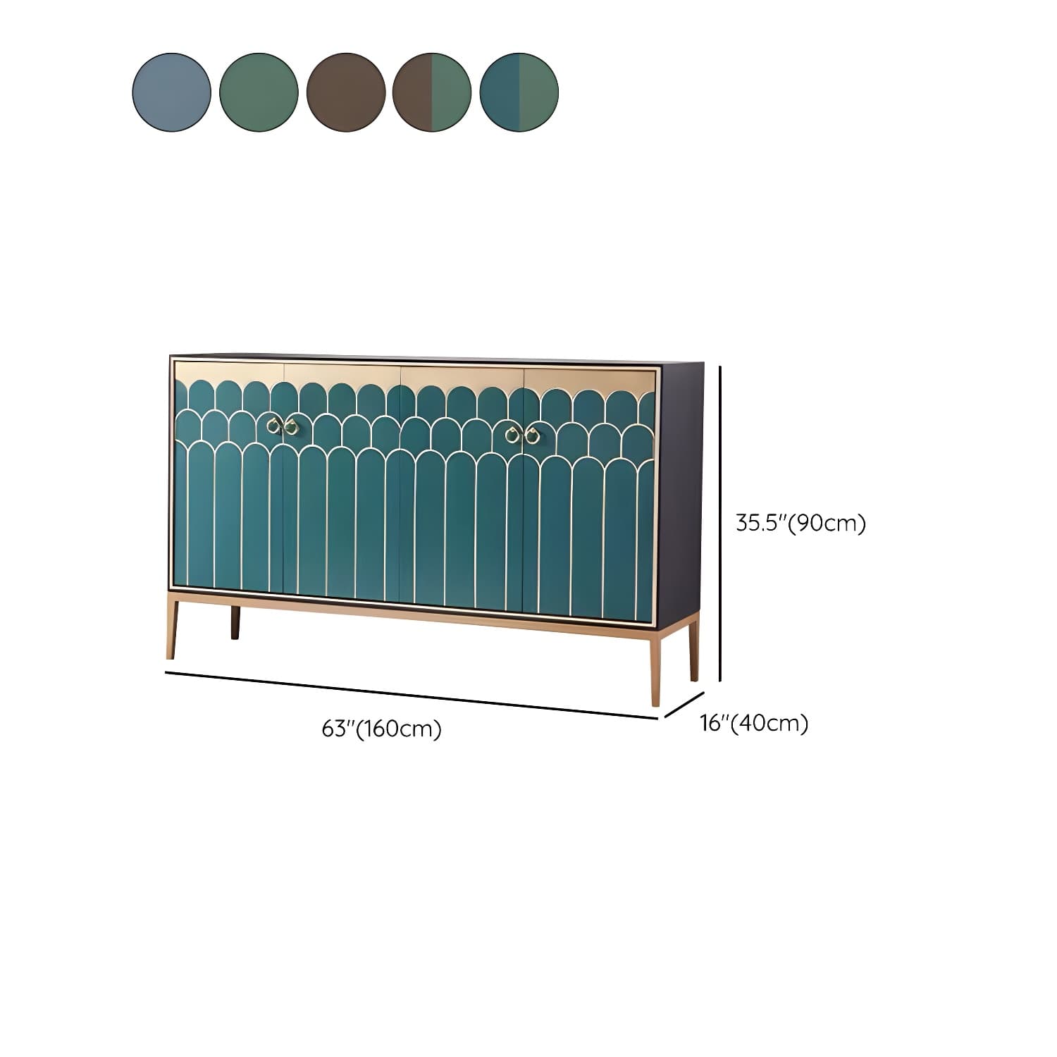 Modern Storage Chest Manufactured Wood Dresser , 12.48/15.6 Inch Width thumbnail 24