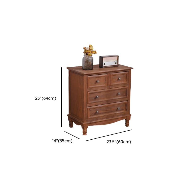 Traditional Wood Server in Espresso with 3 Drawers/4 Drawers/6 Drawers, Cabinet & One Internal Shelf/2 Shelves Included/Not Included thumbnail 14