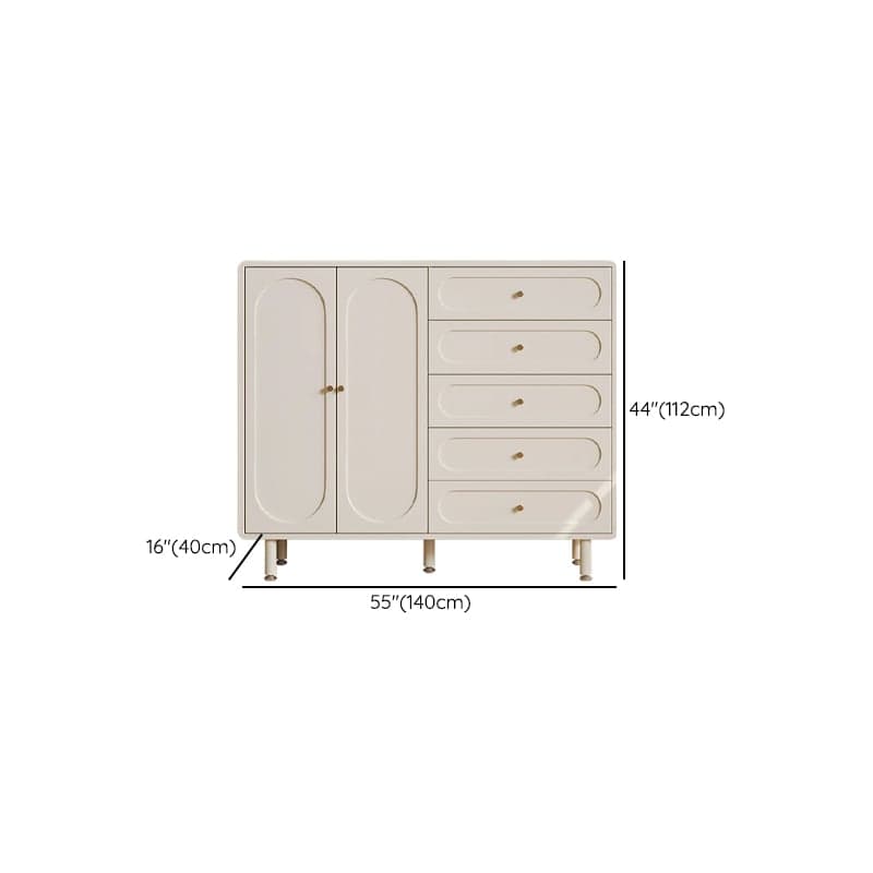 Contemporary Parlor Combo Dresser with 3 Interior Shelves thumbnail 14