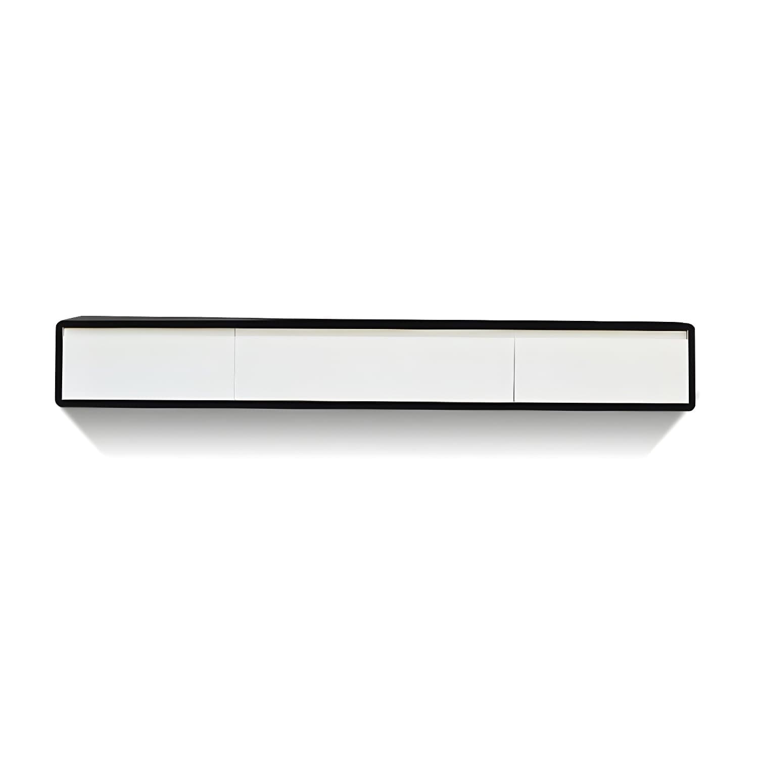 Wall-mounted TV Console Solid Wood TV Media Console with Drawers thumbnail 1