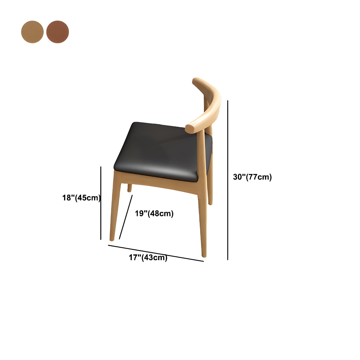 Scandinavian Solid Wood Vanity Makeup Table Set 1 Drawer Flip-Top Dressing Table thumbnail 19
