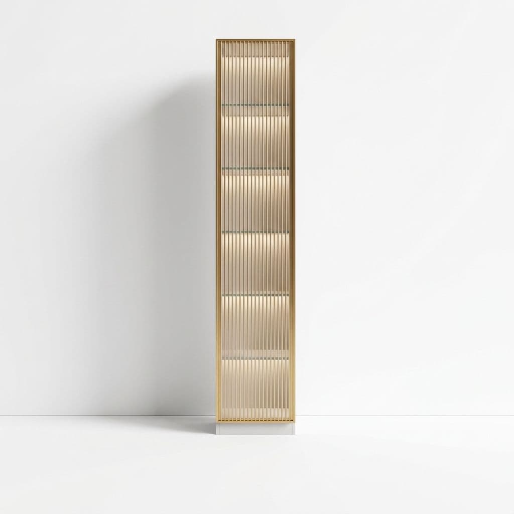 Trendy Sideboard with 3 Drawers, Cupboard, Wide/Standard/Narrow Sizes, 2/1 Shelves, Cabinets, and Glass-panel Door thumbnail 10