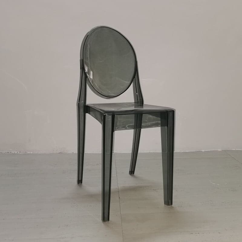Firm Framed Armless Chair with Olive Green/Rose/Citrus Colored Legs thumbnail 4
