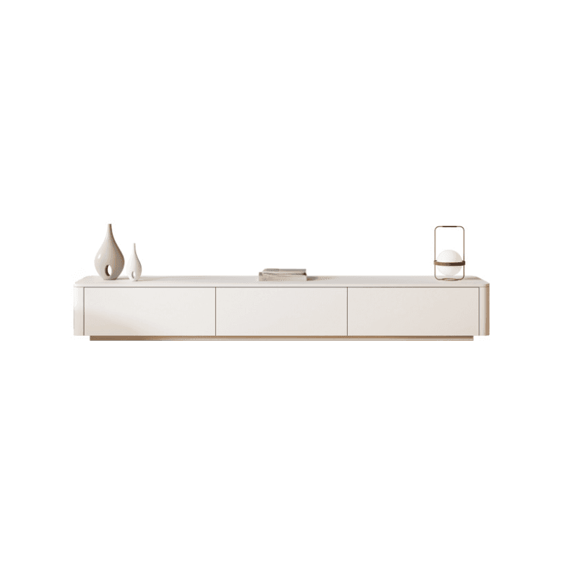Ivory Rectangular Wall-supported TV Stand with 6 Drawers/5 Drawers thumbnail 12