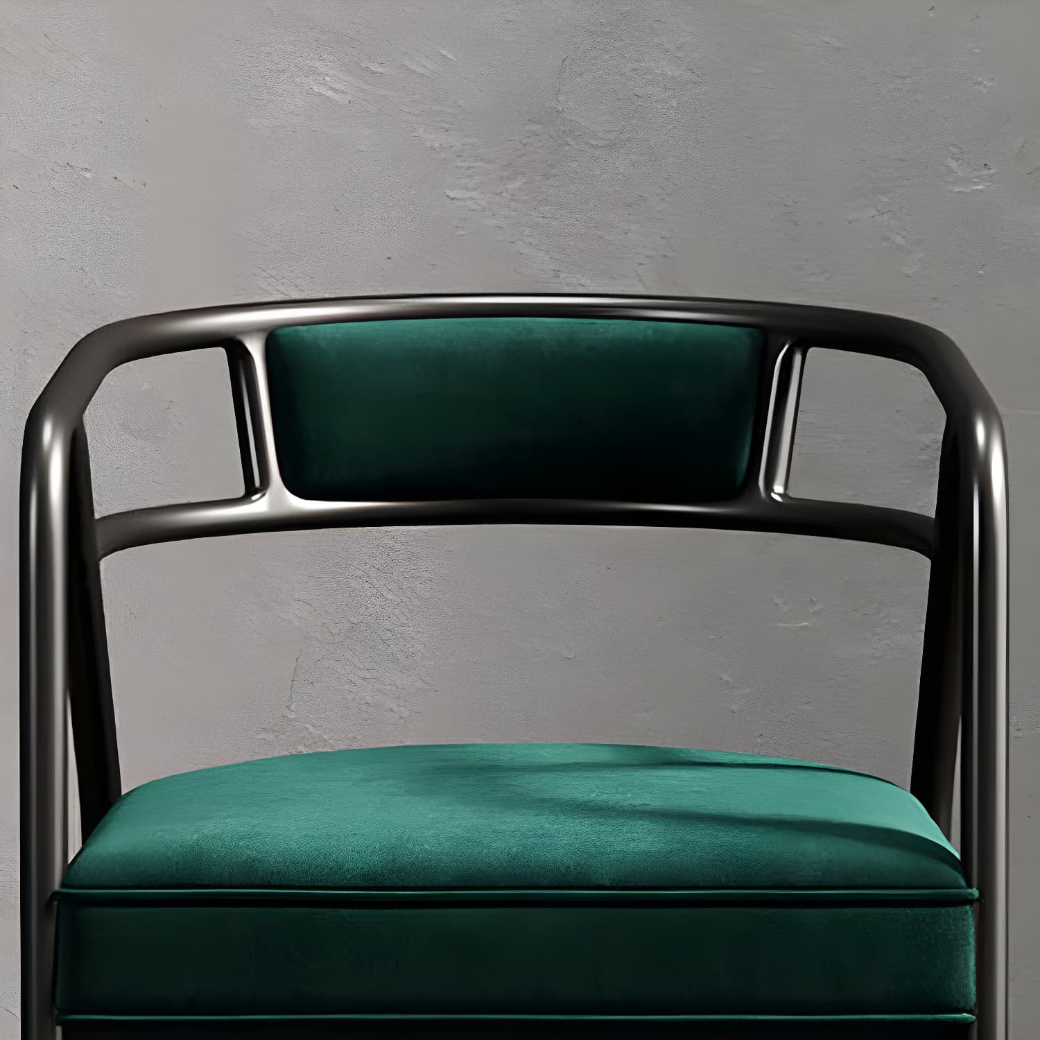 Glam Dining Chair Open Back Upholstered Dining Side Chair with Metal Legs thumbnail 29
