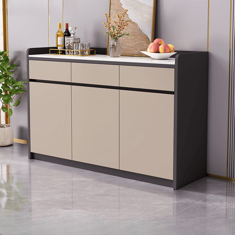 Self-supporting Sintered Stone Sideboard, Adjustable Shelf & Larder, 3 Drawers/2 Drawers, 5 Doors/4 Doors/3 Doors, Standard thumbnail 3