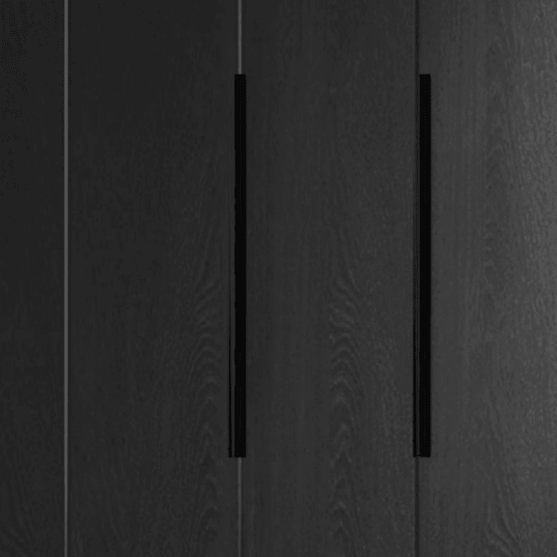 Ink Trendy Timber Wardrobe Armoire with Soft Close Drawer and Door, Interior Shelves, Clothing Rod thumbnail 6